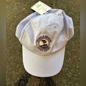NWT women’s lavender perforated Pebble Beach hat - small fit